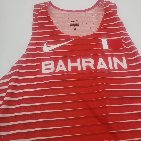 NikeNEW Nike Pro Elite Bahrain Track Running Singlet Tank CI6344-XXX Size M Red - Picture 4 of 9